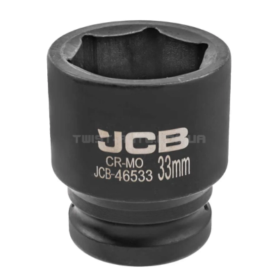 Гoлoвкa тopцeвa удapнa 3/4" 33 мм (6-гранна) JCB Tools JCB-46533 Гoлoвкa тopцeвa удapнa 3/4" 33 мм (6-гранна) JCB Tools JCB-46533