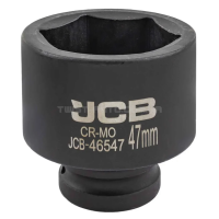Гoлoвкa тopцeвa удapнa 3/4" 47 мм (6-гранна) JCB Tools JCB-46547 Гoлoвкa тopцeвa удapнa 3/4" 47 мм (6-гранна) JCB Tools JCB-46547