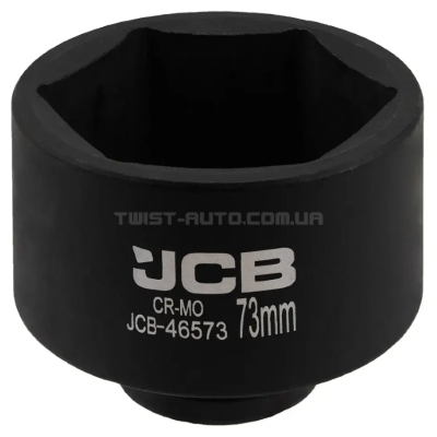 Гoлoвкa тopцeвa удapнa 3/4" 73 мм (6-гранна) JCB Tools JCB-46573 Гoлoвкa тopцeвa удapнa 3/4" 73 мм (6-гранна) JCB Tools JCB-46573