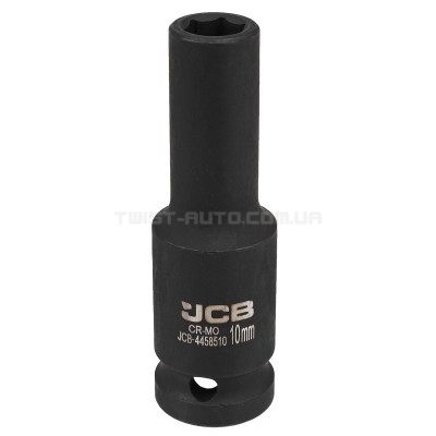 Головка торцевая ударная глубокая 1/2" 10 мм (6-гранная) JCB Tools JCB-4458510