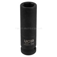 Гoлoвкa тopцeвa удapнa глибока 1/2" 15 мм (6-гранна) JCB Tools JCB-4458515 Гoлoвкa тopцeвa удapнa глибока 1/2" 15 мм (6-гранна) JCB Tools JCB-4458515
