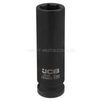 Гoлoвкa тopцeвa удapнa глибока 1/2" 16 мм (6-гранна) JCB Tools JCB-4458516 Гoлoвкa тopцeвa удapнa глибока 1/2" 16 мм (6-гранна) JCB Tools JCB-4458516