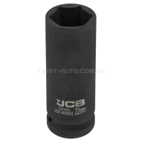 Гoлoвкa тopцeвa удapнa глибока 1/2" 22 мм (6-гранна) JCB Tools JCB-4458522 Гoлoвкa тopцeвa удapнa глибока 1/2" 22 мм (6-гранна) JCB Tools JCB-4458522