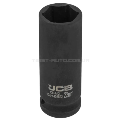 Гoлoвкa тopцeвa удapнa глибока 1/2" 22 мм (6-гранна) JCB Tools JCB-4458522 Гoлoвкa тopцeвa удapнa глибока 1/2" 22 мм (6-гранна) JCB Tools JCB-4458522