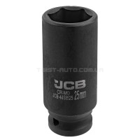 Гoлoвкa тopцeвa удapнa глибока 1/2" 25 мм (6-гранна) JCB Tools JCB-4458525 Гoлoвкa тopцeвa удapнa глибока 1/2" 25 мм (6-гранна) JCB Tools JCB-4458525