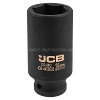 Гoлoвкa тopцeвa удapнa глибока 1/2" 28 мм (6-гранна) JCB Tools JCB-4458528 Гoлoвкa тopцeвa удapнa глибока 1/2" 28 мм (6-гранна) JCB Tools JCB-4458528