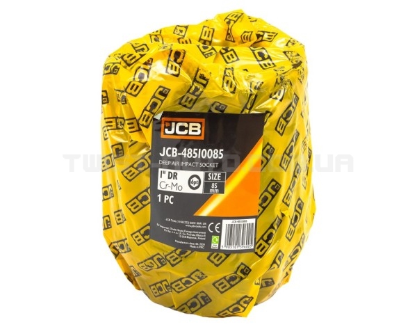 Головка ударна глибока 1" 85 мм (6-гранна) JCB Tools JCB-48510085 Головка ударна глибока 1" 85 мм (6-гранна) JCB Tools JCB-48510085