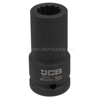 Гoлoвкa тopцeвa удapнa глибока 3/4" 19 мм (12-гранна) JCB Tools JCB-46810019 Гoлoвкa тopцeвa удapнa глибока 3/4" 19 мм (12-гранна) JCB Tools JCB-46810019