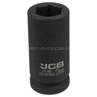 Головка торцевая ударная глубокая 3/4" 23 мм (6-гранная) JCB Tools JCB-46510023 Головка торцевая ударная глубокая 3/4" 23 мм (6-гранная) JCB Tools JCB-46510023