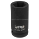 Гoлoвкa тopцeвa удapнa глибока 3/4" 27 мм (6-гранна) JCB Tools JCB-46510027