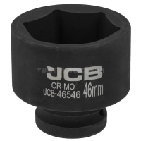 Головка торцева ударна 3/4" 46 мм (6-гранна) JCB Tools JCB-46546 Головка торцева ударна 3/4" 46 мм (6-гранна) JCB Tools JCB-46546