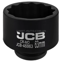 Головка торцева ударна 3/4" 63 мм (12-гр.) JCB Tools JCB-46863