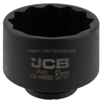 Головка торцева ударна 3/4" 80 мм (12-гр.) JCB Tools JCB-46880