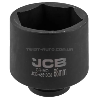 Головка торцева ударна глибока 3/4" 68 мм (6-гр.) JCB Tools JCB-46510068 Головка торцева ударна глибока 3/4" 68 мм (6-гр.) JCB Tools JCB-46510068