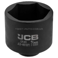 Головка торцева ударна глибока 3/4" 71 мм (6-гр.) JCB Tools JCB-46510071 Головка торцева ударна глибока 3/4" 71 мм (6-гр.) JCB Tools JCB-46510071