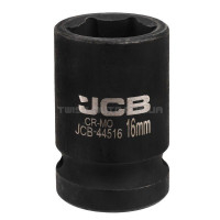 Гoлoвкa тopцeвa удapнa 1/2" 16 мм (6-гр.) JCB Tools JCB-44516