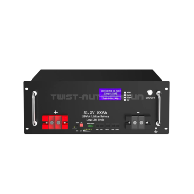 Акумулятор для ДБЖ літій-залізо-фосфатний LiFePO4 51.2v 100Ah LFB-512100