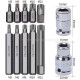 Набір біт TORX / HEX / SPLINE з адаптерами 1/2" і 3/8" — 40 предметів — REWOLT T1347 Набір біт TORX / HEX / SPLINE з адаптерами 1/2" і 3/8" — 40 предметів — REWOLT T1347