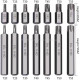 Набір біт TORX / HEX / SPLINE з адаптерами 1/2" і 3/8" — 40 предметів — REWOLT T1347