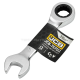 Ключ гайковий короткий з тріскачкою 12 мм JCB Tools JCB-757S12 Ключ гайковий короткий з тріскачкою 12 мм JCB Tools JCB-757S12