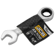 Ключ гайковий короткий з тріскачкою 13 мм JCB Tools JCB-757S13 Ключ гайковий короткий з тріскачкою 13 мм JCB Tools JCB-757S13