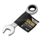 Ключ гайковий короткий з тріскачкою 14 мм JCB Tools JCB-757S14 Ключ гайковий короткий з тріскачкою 14 мм JCB Tools JCB-757S14