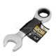Ключ гайковий короткий з тріскачкою 18 мм JCB Tools JCB-757S18 Ключ гайковий короткий з тріскачкою 18 мм JCB Tools JCB-757S18