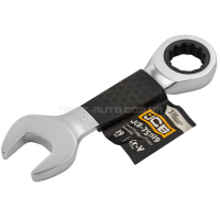 Ключ гайковий короткий з тріскачкою 19 мм JCB Tools JCB-757S19 Ключ гайковий короткий з тріскачкою 19 мм JCB Tools JCB-757S19
