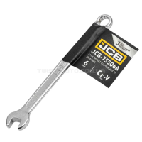 Ключ рожково-накидний 6 мм відігнутий на 75 градусів JCB Tools JCB-75506A Ключ рожково-накидний 6 мм відігнутий на 75 градусів JCB Tools JCB-75506A