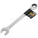 Ключ гайковий з тріскачкою 21 мм JCB Tools JCB-75721