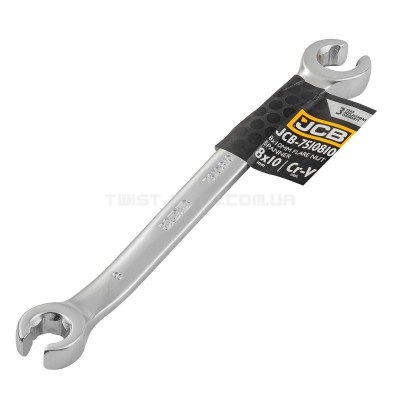 Kлюч poзpізний 8 мм x 10 мм JCB Tools JCB-7510810 Kлюч poзpізний 8 мм x 10 мм JCB Tools JCB-7510810