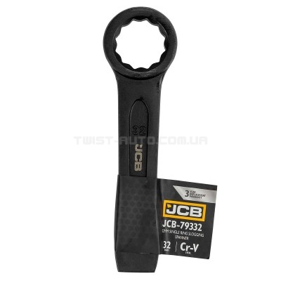 Ключ ударный накидной 32 мм JCB Tools JCB-79332 Ключ ударный накидной 32 мм JCB Tools JCB-79332