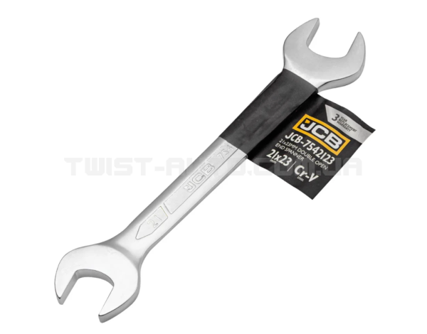 Ключ рожковий 21х23 мм JCB Tools JCB-7542123 Ключ рожковий 21х23 мм JCB Tools JCB-7542123