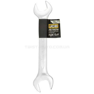 Ключ рожковий 27х30 мм JCB Tools JCB-7542730 Ключ рожковий 27х30 мм JCB Tools JCB-7542730