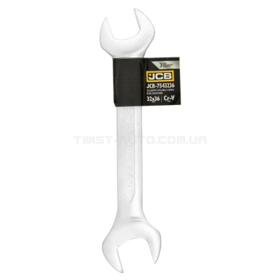 Ключ рожковий 32х36 мм JCB Tools JCB-7543236 Ключ рожковий 32х36 мм JCB Tools JCB-7543236