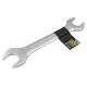 Ключ рожковий 41х46 мм JCB Tools JCB-7544146