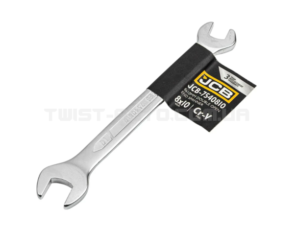 Ключ рожковий 8х10 мм JCB Tools JCB-7540810 Ключ рожковий 8х10 мм JCB Tools JCB-7540810