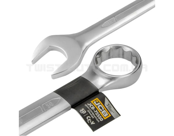 Ключ рожково-накидний 50 мм JCB Tools JCB-75550 Ключ рожково-накидний 50 мм JCB Tools JCB-75550