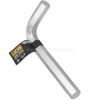 Ключ шестигранний 18 мм JCB Tools JCB-76418 Ключ шестигранний 18 мм JCB Tools JCB-76418