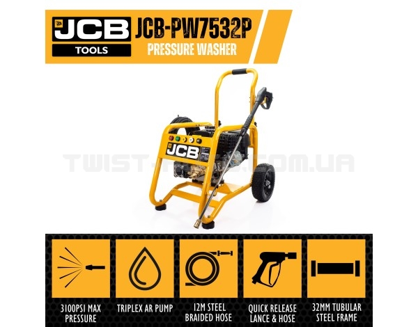 Мийка високого тиску JCB Tools JCB-PW3600P Мийка високого тиску JCB Tools JCB-PW3600P