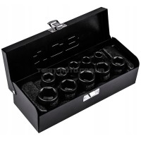 Набор ударных головок 10 ед. 1/2" (6-гр.) JCB Tools JCB-4101-5MPB
