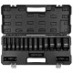 Набір головок ударних глибоких 13 од. 1/2" (6-гр.) JCB Tools JCB-4131-5MPB