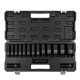 Набір головок ударних глибоких 15 од. 1/2" (6-гр.)  JCB Tools JCB-4166D-5MPB
