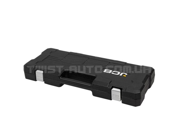 Набір головок ударних глибоких 15 од. 1/2" (6-гр.) JCB Tools JCB-4166D-5MPB Набір головок ударних глибоких 15 од. 1/2" (6-гр.) JCB Tools JCB-4166D-5MPB