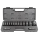 Набір головок ударних глибоких 1/2", 15 пр. (6-гр.) (10-36 мм) FORCEKRAFT FK-4166D-5MPB Набір головок ударних глибоких 1/2", 15 пр. (6-гр.) (10-36 мм) FORCEKRAFT FK-4166D-5MPB