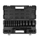 Набір головок ударних глибоких 16 од. 1/2'' (6-гр.) JCB Tools JCB-4166A-5MPB