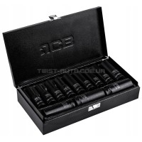 Набір головок ударних глибоких 12 од. 1/2" (6-гр.) JCB Tools JCB-4127-5MPB Набір головок ударних глибоких 12 од. 1/2" (6-гр.) JCB Tools JCB-4127-5MPB