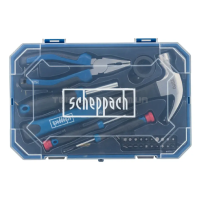 Набір інструментів комбінований 26 пр. Scheppach SCH-2261K Набір інструментів комбінований 26 пр. Scheppach SCH-2261K