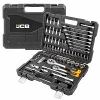 Набір інструментів 82 од. 1/4", 3/8" (6-гр.) (4-22 мм) JCB Tools JCB-4821-5DS Набір інструментів 82 од. 1/4", 3/8" (6-гр.) (4-22 мм) JCB Tools JCB-4821-5DS