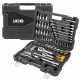 Набір інструментів 82 од. 1/4", 3/8" (6-гр.) (4-22 мм) JCB Tools JCB-4821-5DS